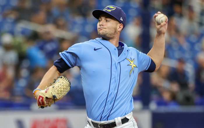 Shane McClanahan had a breakout year in 2022, and even earned a start in the All-Star game. He's looking for a complete season in 2023. (USA TODAY Sports)